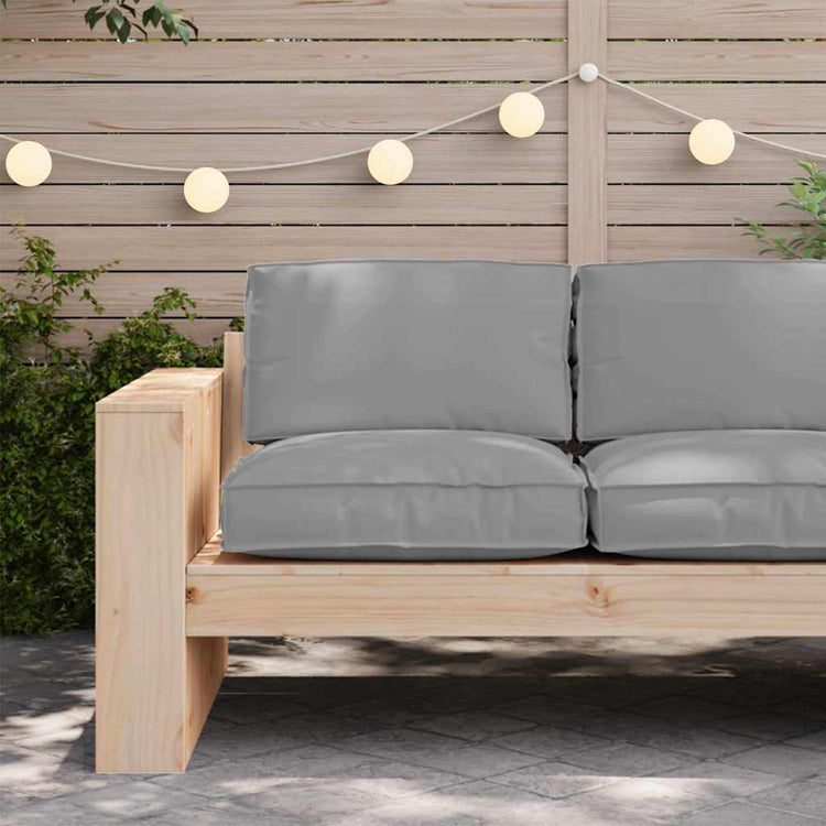 Vidaxx Kissen grau 80 x 80 x 12 cm Oxford-Stoff