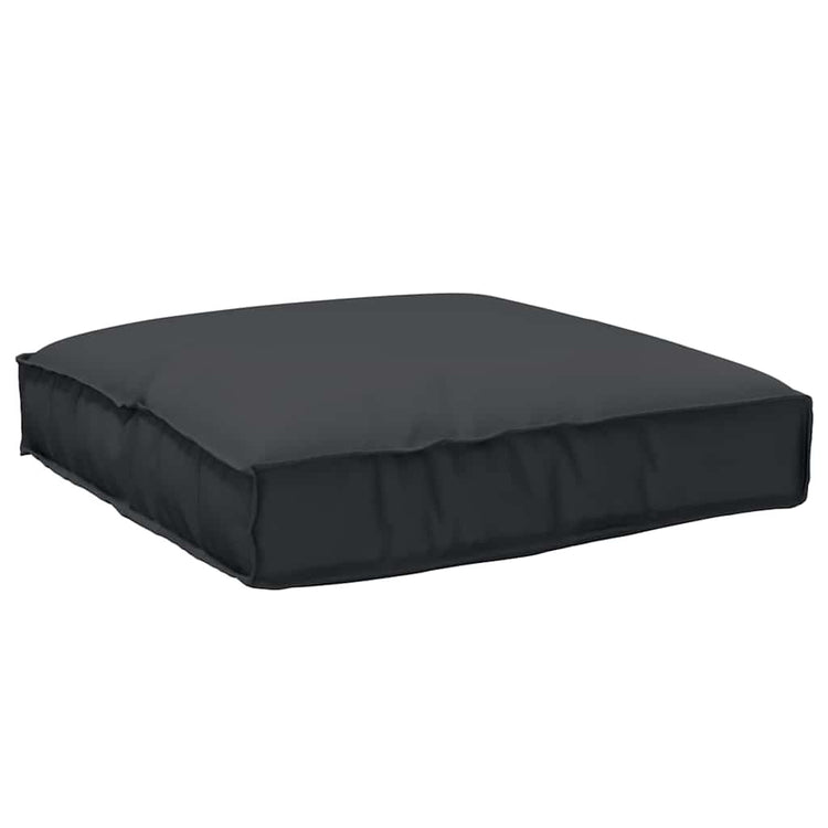Vidaxx Kissen schwarz 80 x 80 x 12 cm Oxford-Stoff