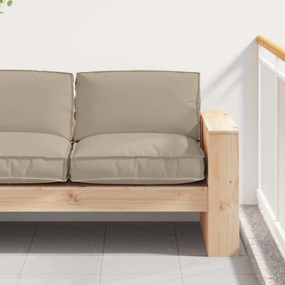 Vidaxx Kissen Taupe 80 x 80 x 12 cm Oxford-Stoff
