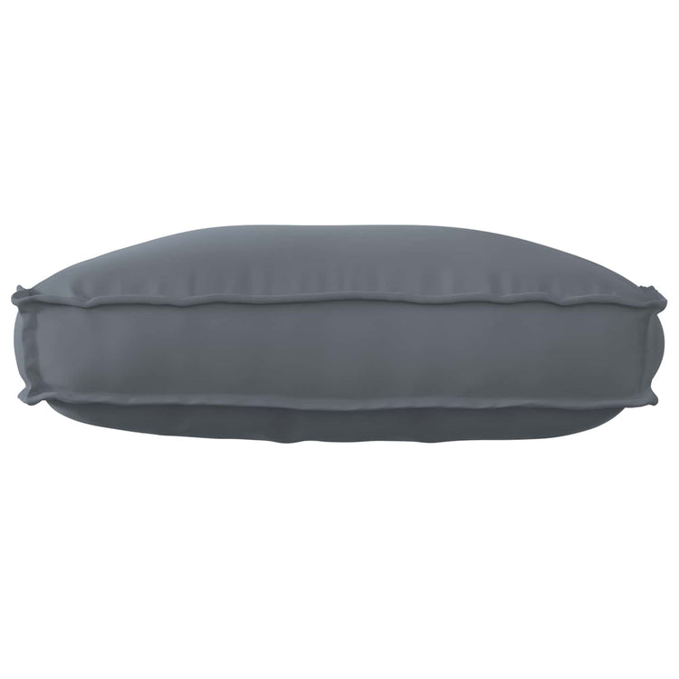 Vidaxl Kissen Anthrazit 70 x 40 x 12 cm Oxford-Stoff