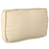 Vidaxl Kissen beige 70 x 40 x 12 cm Oxford-Stoff