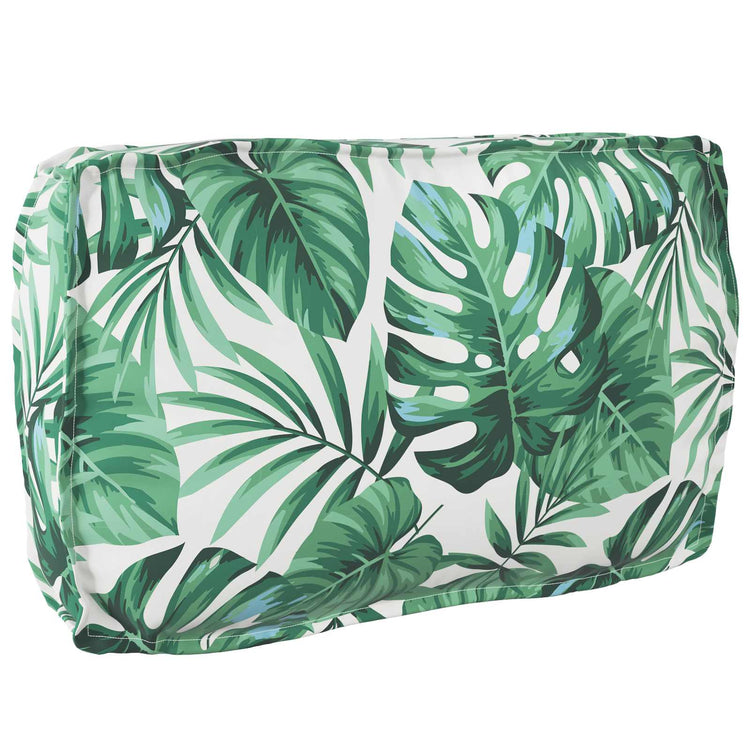 Vidaxxl Kissen Blatt Blattmuster 70 x 40 x 12 cm Oxford-Stoff