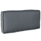 Vidaxl Kissen Anthrazit 80 x 40 x 12 cm Oxford-Stoff