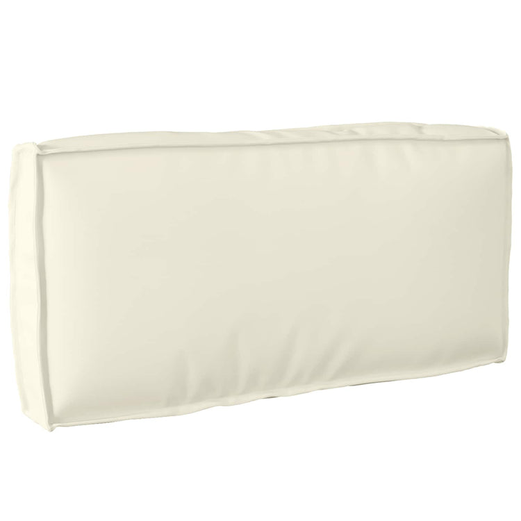 Vidaxl Kissen Creme 80 x 40 x 12 cm Oxford-Stoff