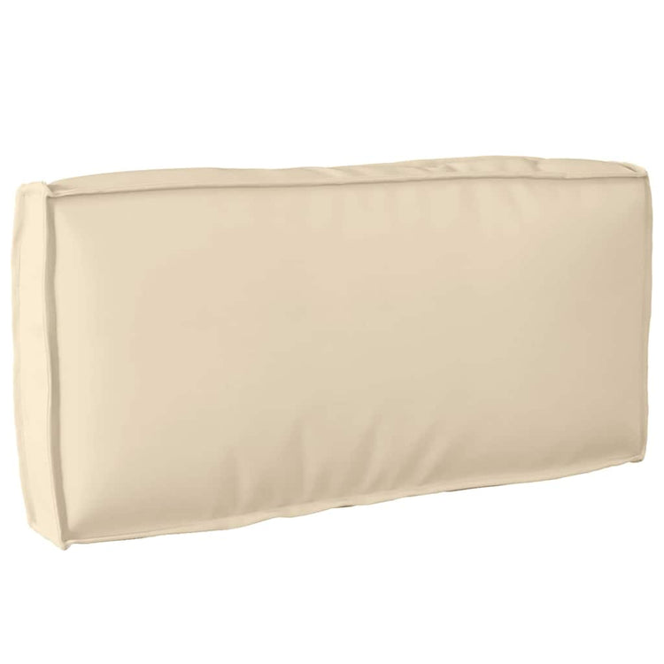 Vidaxl Kissen beige 80 x 40 x 12 cm Oxford-Stoff