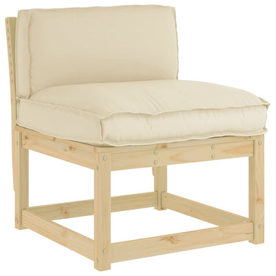 Vidaxl Kissen beige 80 x 40 x 12 cm Oxford-Stoff