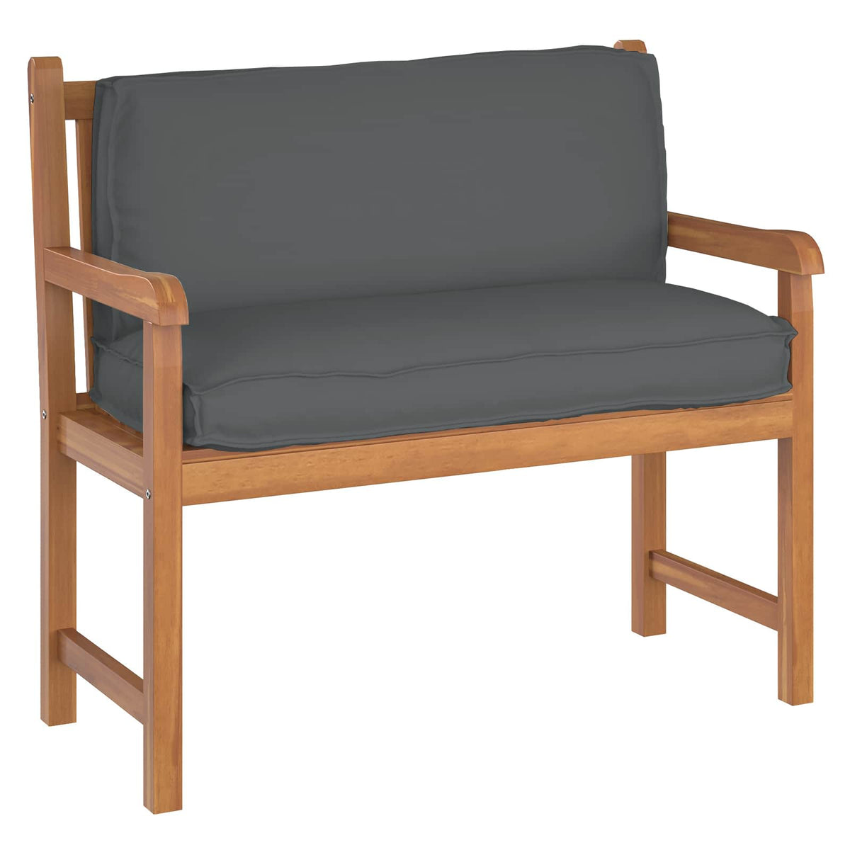 Vidaxl Kissen Anthrazit 120 x 40 x 12 cm Oxford-Stoff