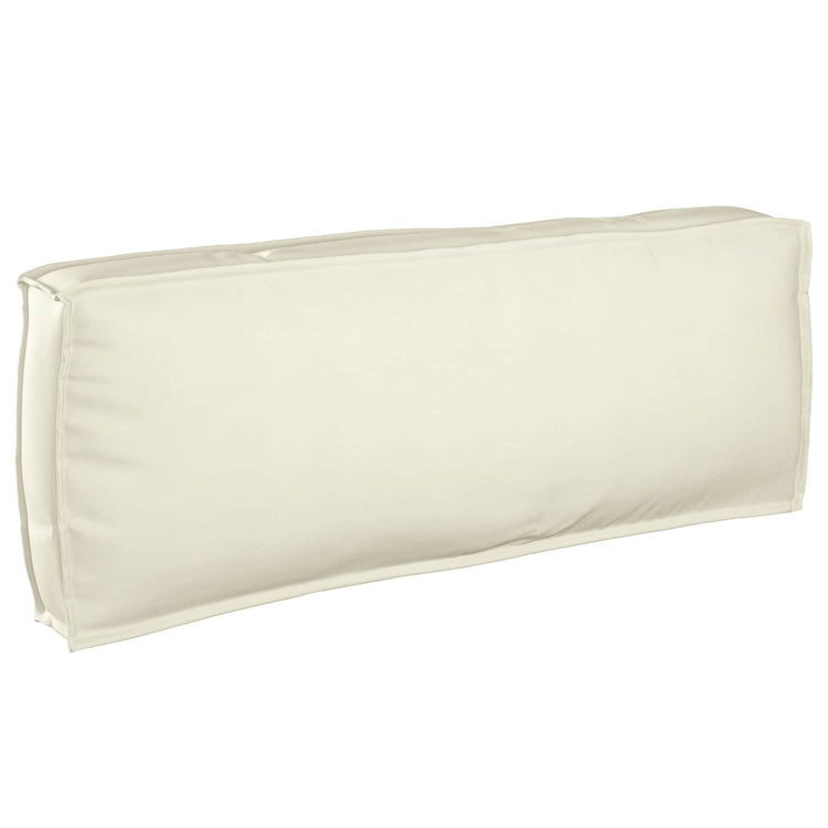 VidaXL Kissen Creme 120 x 40 x 12 cm Oxford-Stoff