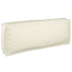 VidaXL Kissen Creme 120 x 40 x 12 cm Oxford-Stoff