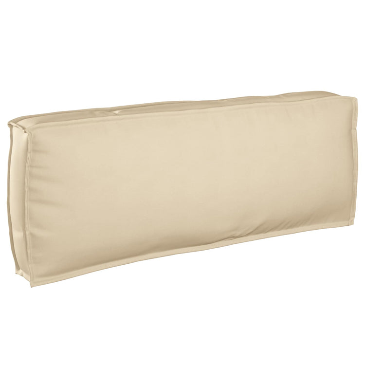 VidaXL Kissen Beige 120 x 40 x 12 cm Oxford-Stoff
