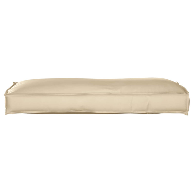VidaXL Kissen Beige 120 x 40 x 12 cm Oxford-Stoff
