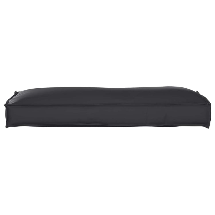 VidaXL Kissen schwarz 120 x 40 x 12 cm Oxford-Stoff