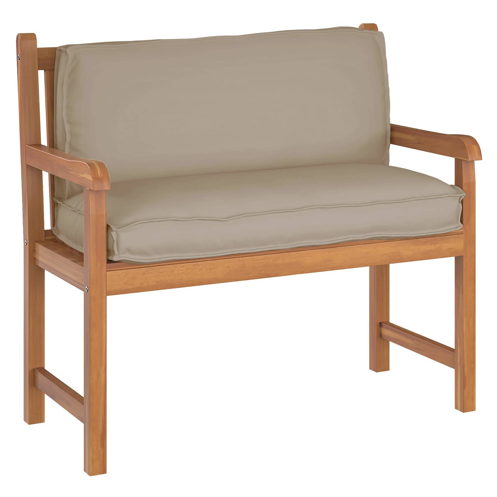 Vidaxx Kissen Taupe 120 x 40 x 12 cm Oxford-Stoff