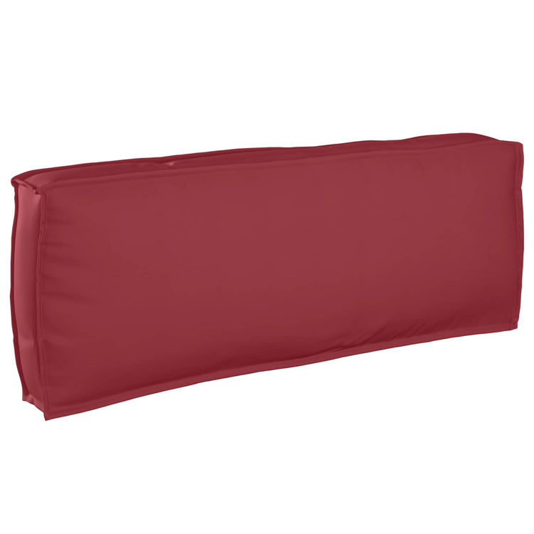VidaXL Kissen weinrot 120 x 40 x 12 cm Oxford-Stoff