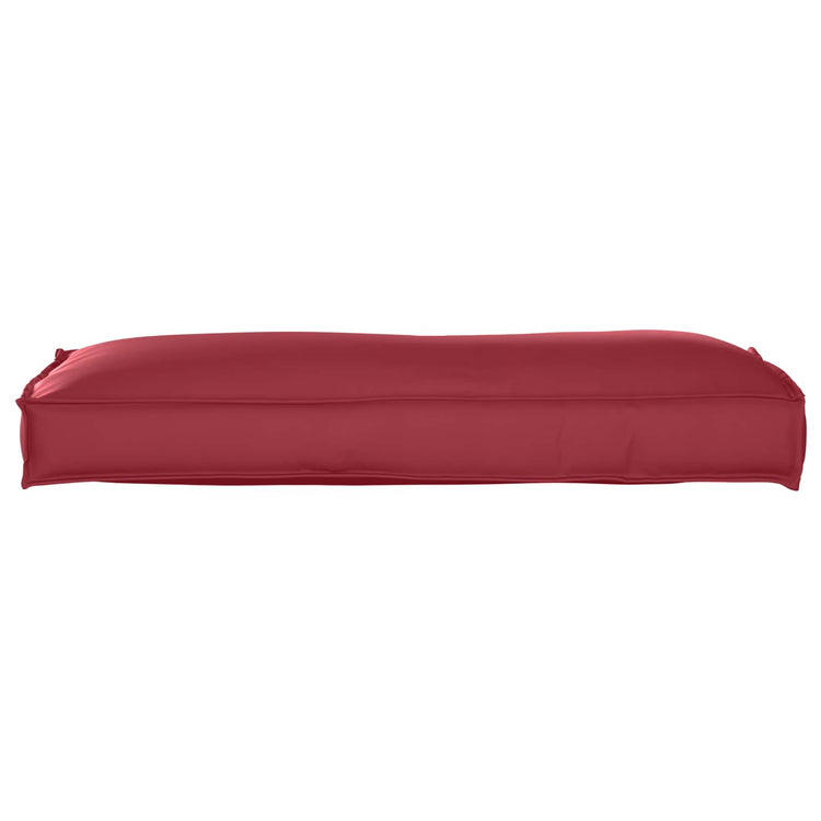 VidaXL Kissen weinrot 120 x 40 x 12 cm Oxford-Stoff