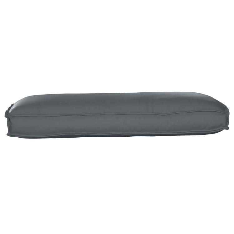 Vidaxl Kissen Anthrazit 120 x 50 x 12 cm Oxford-Stoff
