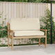 Vidaxx Kissen Creme 120 x 50 x 12 cm Oxford-Stoff
