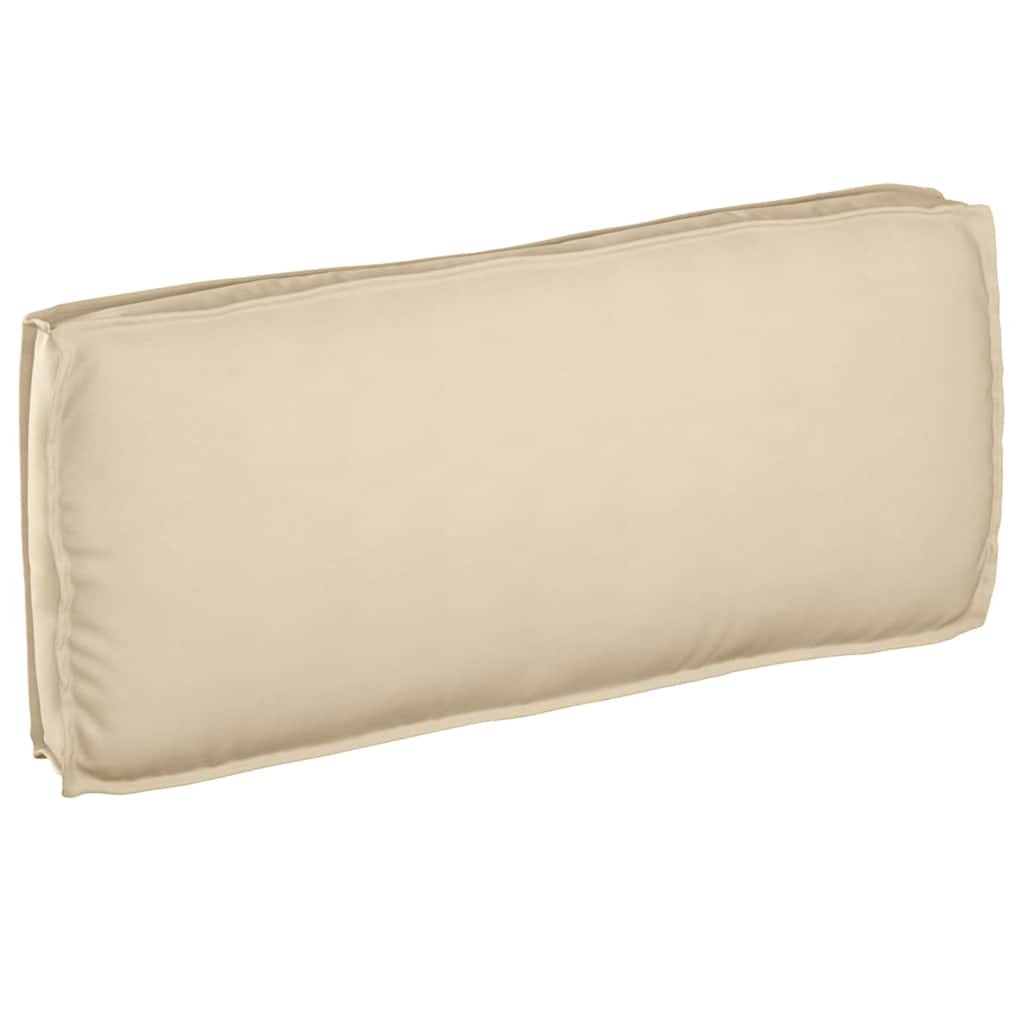 Vidaxl Kissen beige 120 x 50 x 12 cm Oxford-Stoff