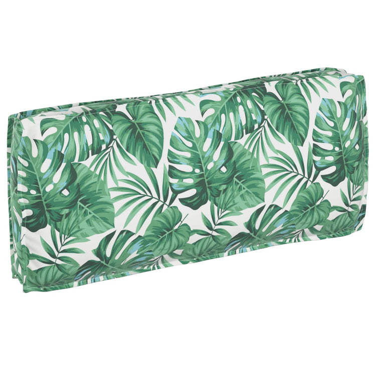 Vidaxxl Kissen Blatt Blattmuster 120 x 50 x 12 cm Oxford-Stoff