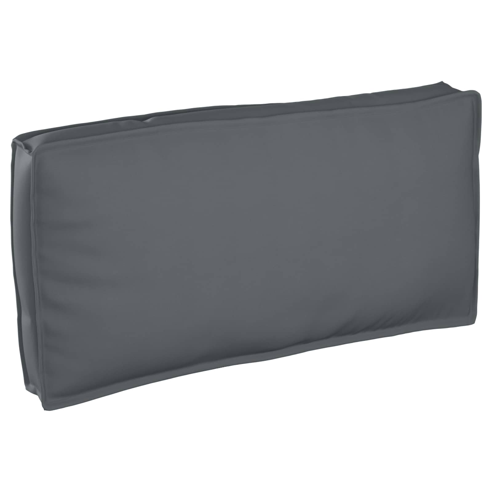 Vidaxl Kissen Anthrazit 120 x 60 x 12 cm Oxford-Stoff