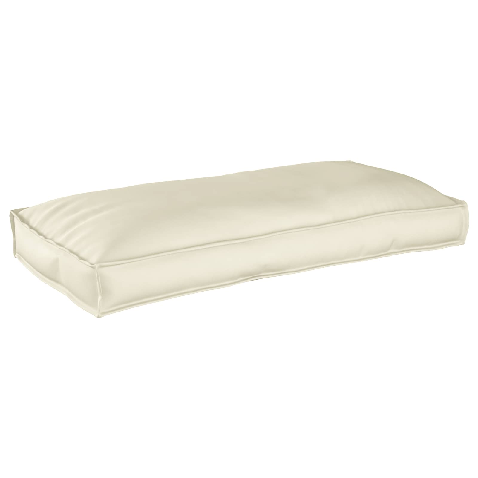 VidaXL Kissen Creme 120 x 60 x 12 cm Oxford-Stoff