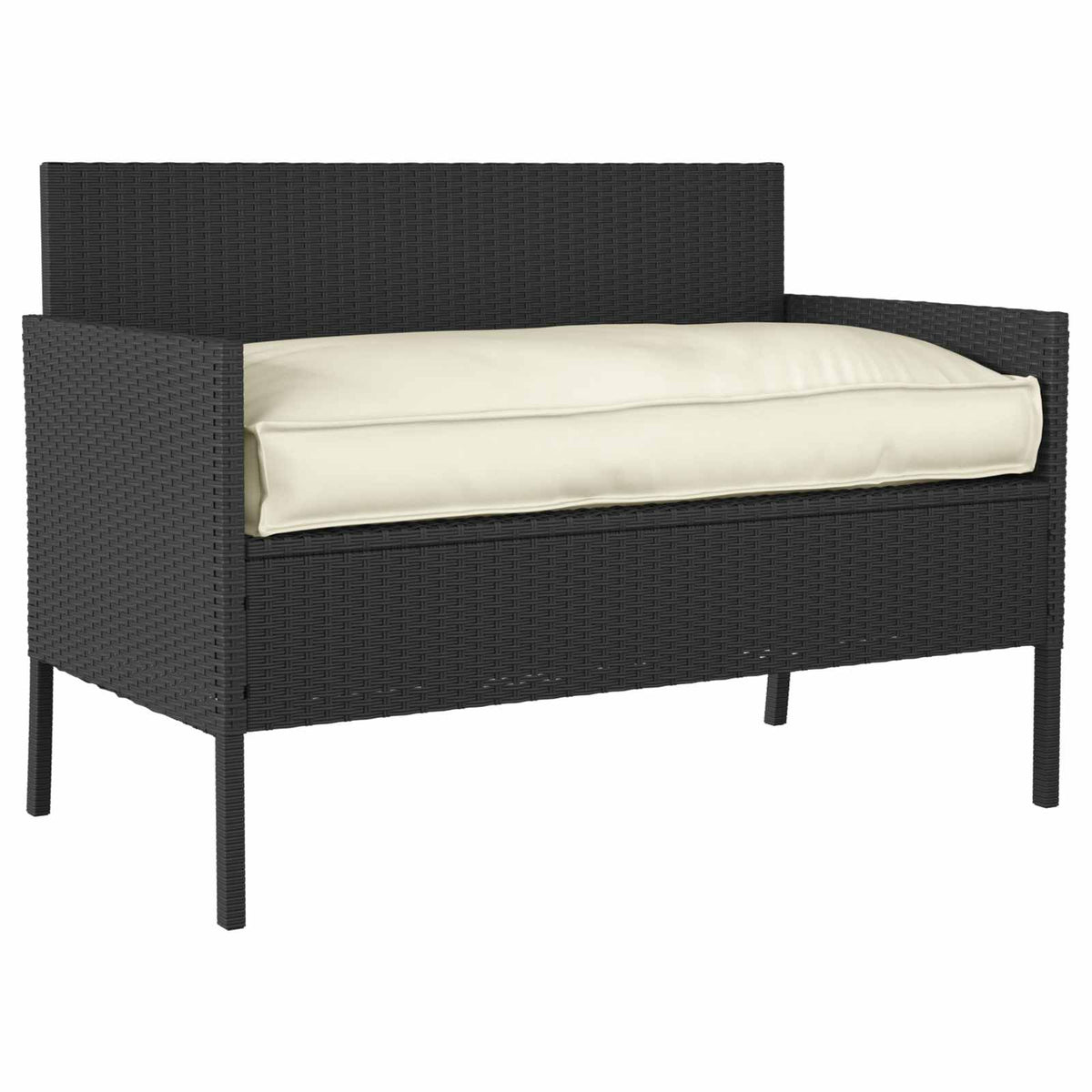 VidaXL Kissen Creme 120 x 60 x 12 cm Oxford-Stoff