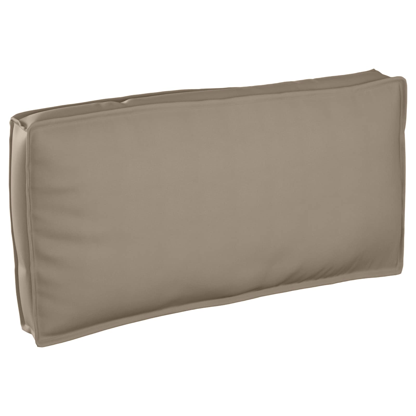 VidaXL Kissen Taupe 150 x 40 x 8 cm Oxford-Stoff
