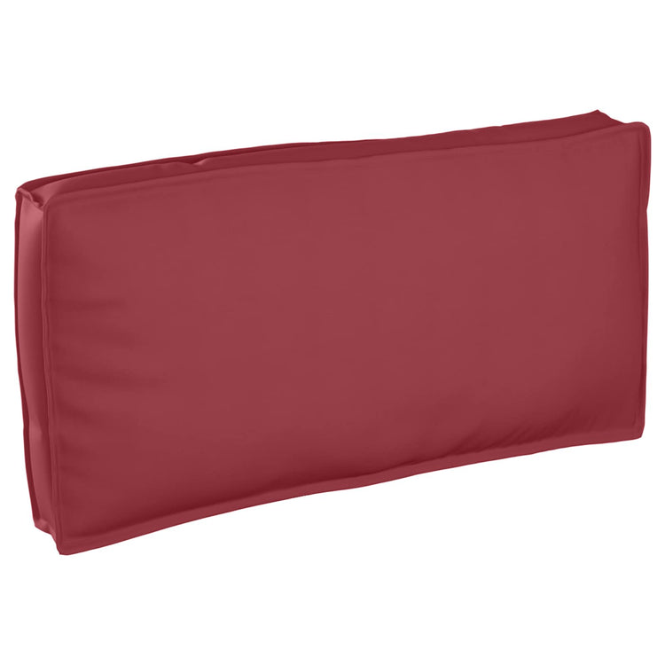 VidaXL Kissen weinrot 80 x 80 x 52 cm Oxford-Stoff