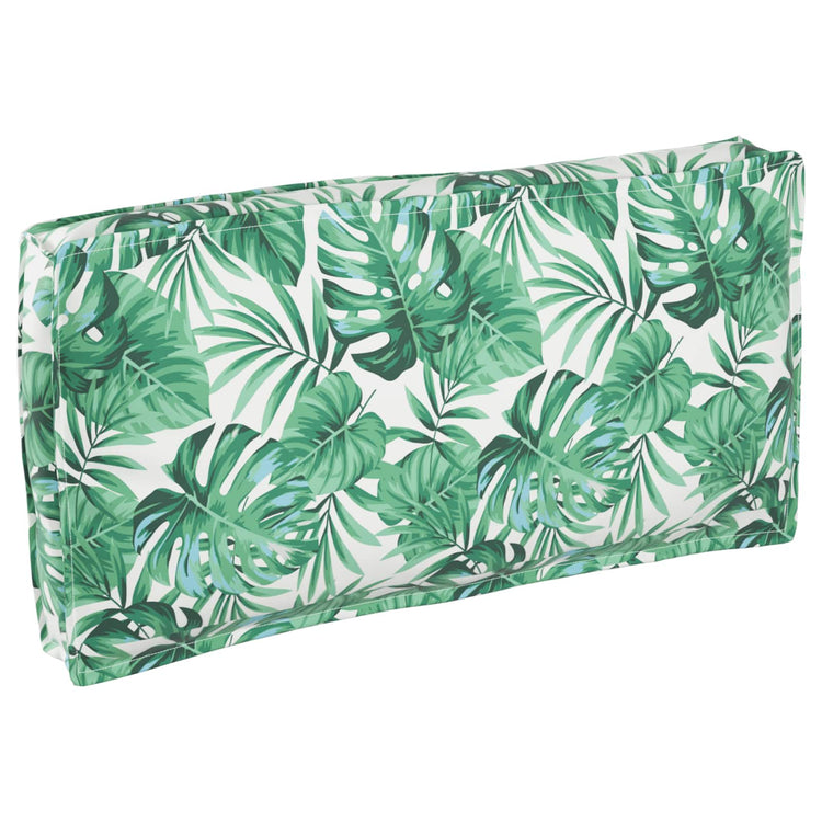 Vidaxxl Kissen Blatt Blattmuster 80 x 80 x 52 cm Oxford-Stoff
