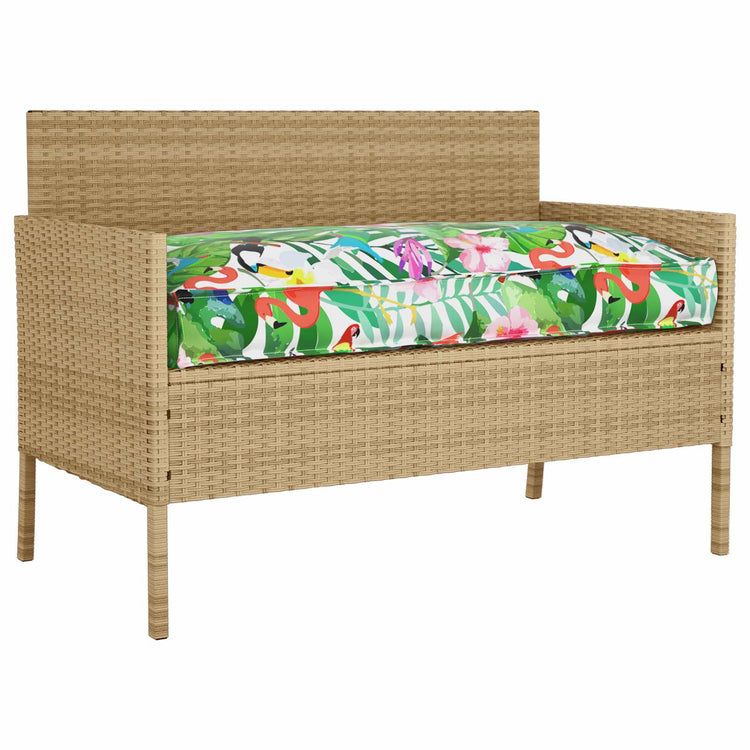 Vidaxx Kissen Blumen mehrfarbig 120 x 60 x 12 cm Oxford-Stoff