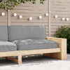 Vidaxx Kissen grau 120 x 80 x 12 cm Oxford-Stoff