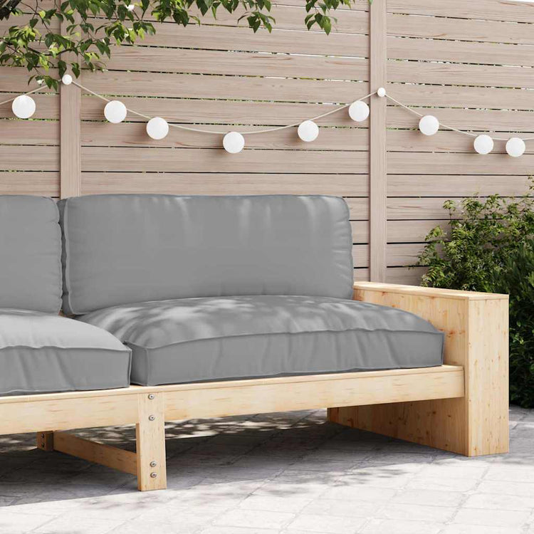 Vidaxx Kissen grau 120 x 80 x 12 cm Oxford-Stoff
