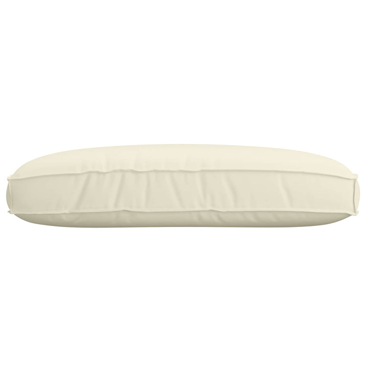 VidaXL Kissen Creme 120 x 80 x 12 cm Oxford-Stoff