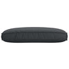 Vidaxx Kissen schwarz 120 x 80 x 12 cm Oxford-Stoff