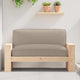 Vidaxx Kissen Taupe 120 x 80 x 12 cm Oxford-Stoff