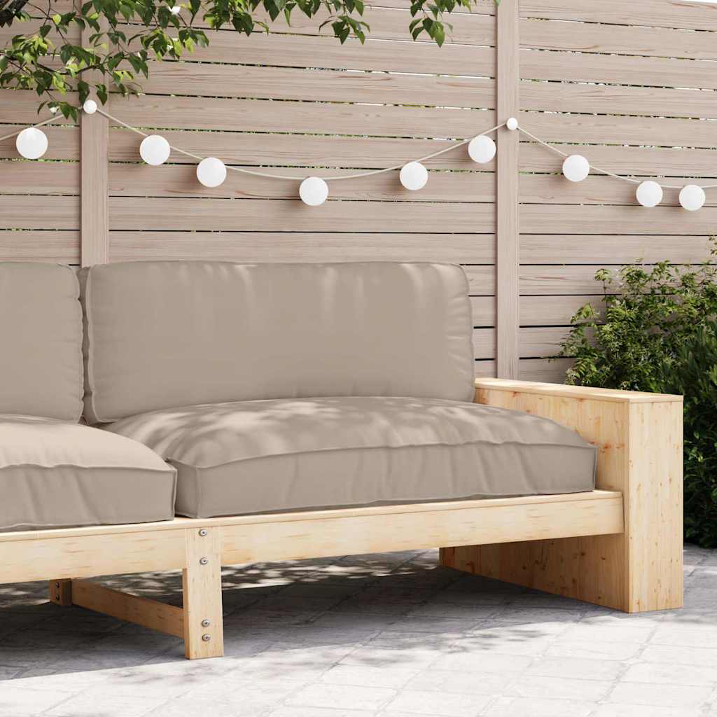 Vidaxx Kissen Taupe 120 x 80 x 12 cm Oxford-Stoff
