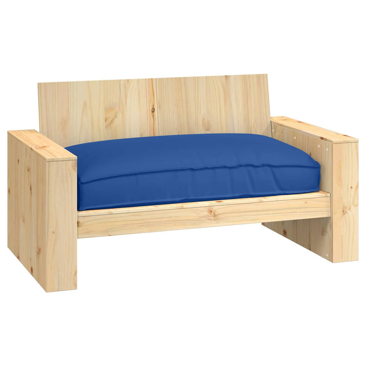 VidaXL Kissen Königsblau 120 x 80 x 12 cm Oxford-Stoff
