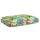 Vidaxx Kissen Blumen mehrfarbig 120 x 80 x 12 cm Oxford-Stoff