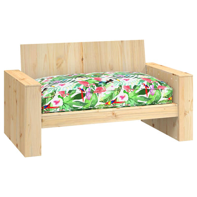 Vidaxx Kissen Blumen mehrfarbig 120 x 80 x 12 cm Oxford-Stoff
