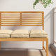 Vidaxl Kissen 2 Stück beige 40 x 40 x 8 cm Oxford-Stoff