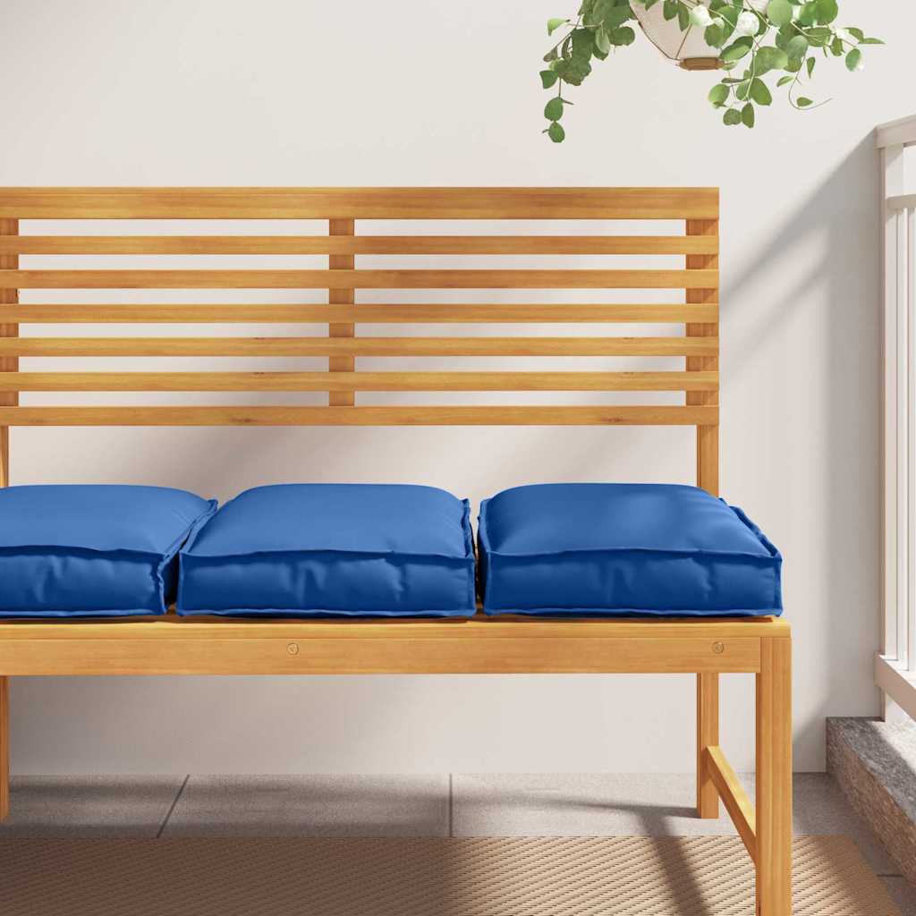 Vidaxxl Kissen 2 Stück Königsblau 40 x 40 x 8 cm Oxford-Stoff