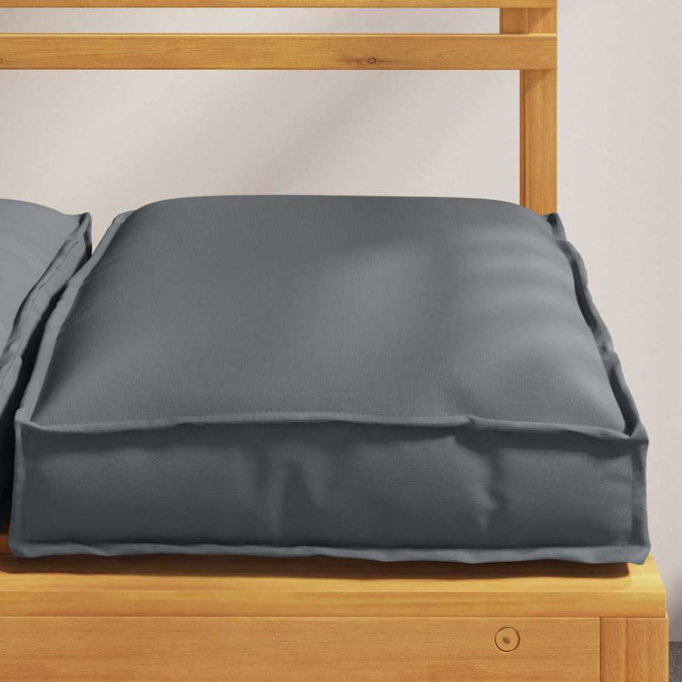 Vidaxxl Kissen 4 Stück Anthrazit 40 x 40 x 8 cm Oxford-Stoff