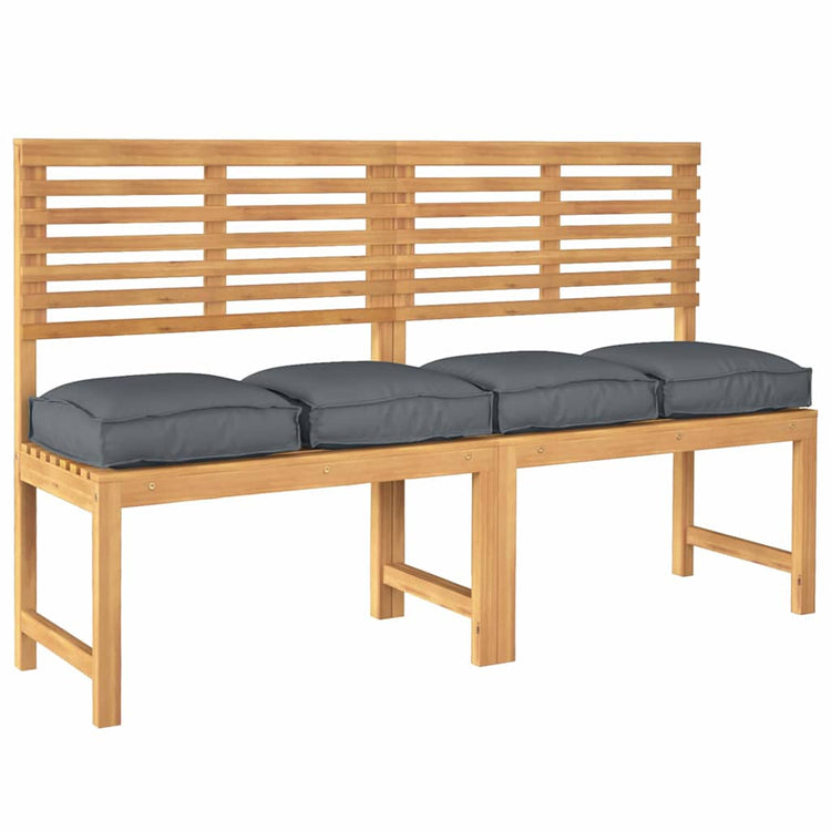 Vidaxxl Kissen 4 Stück Anthrazit 40 x 40 x 8 cm Oxford-Stoff
