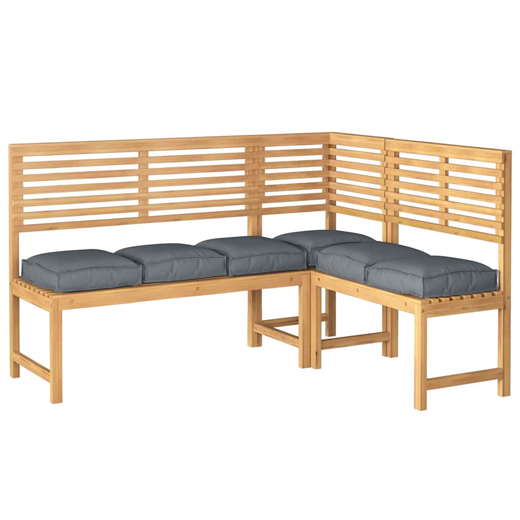 Vidaxxl Kissen 6 Stück Anthrazit 40 x 40 x 8 cm Oxford-Stoff