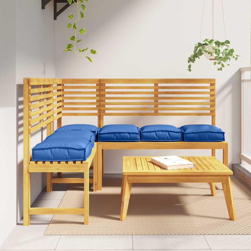 Vidaxxl Kissen 6 Stück Königsblau 40 x 40 x 8 cm Oxford-Stoff