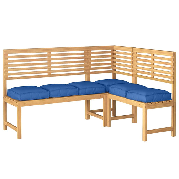 Vidaxxl Kissen 6 Stück Königsblau 40 x 40 x 8 cm Oxford-Stoff