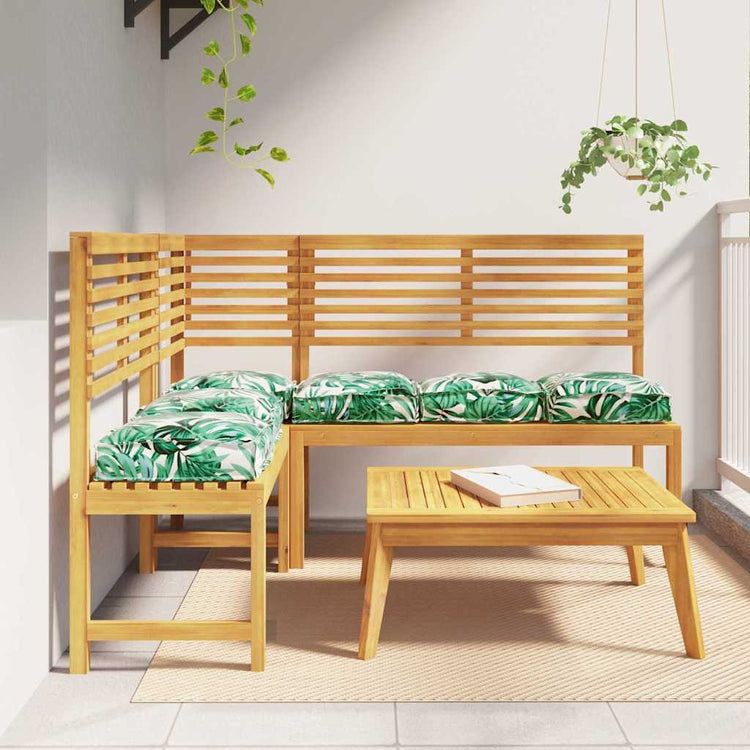 Vidaxxl Kissenblatt 6 Stück Blattmuster 40 x 40 x 8 cm Oxford-Stoff