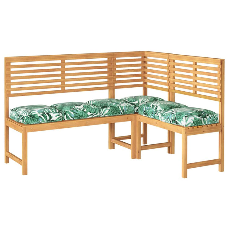 Vidaxxl Kissenblatt 6 Stück Blattmuster 40 x 40 x 8 cm Oxford-Stoff