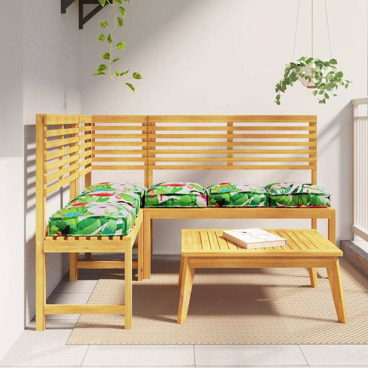 Vidaxx Kissen Blumen 6 Stück mehrfarbig 40 x 40 x 8 cm Oxford-Stoff