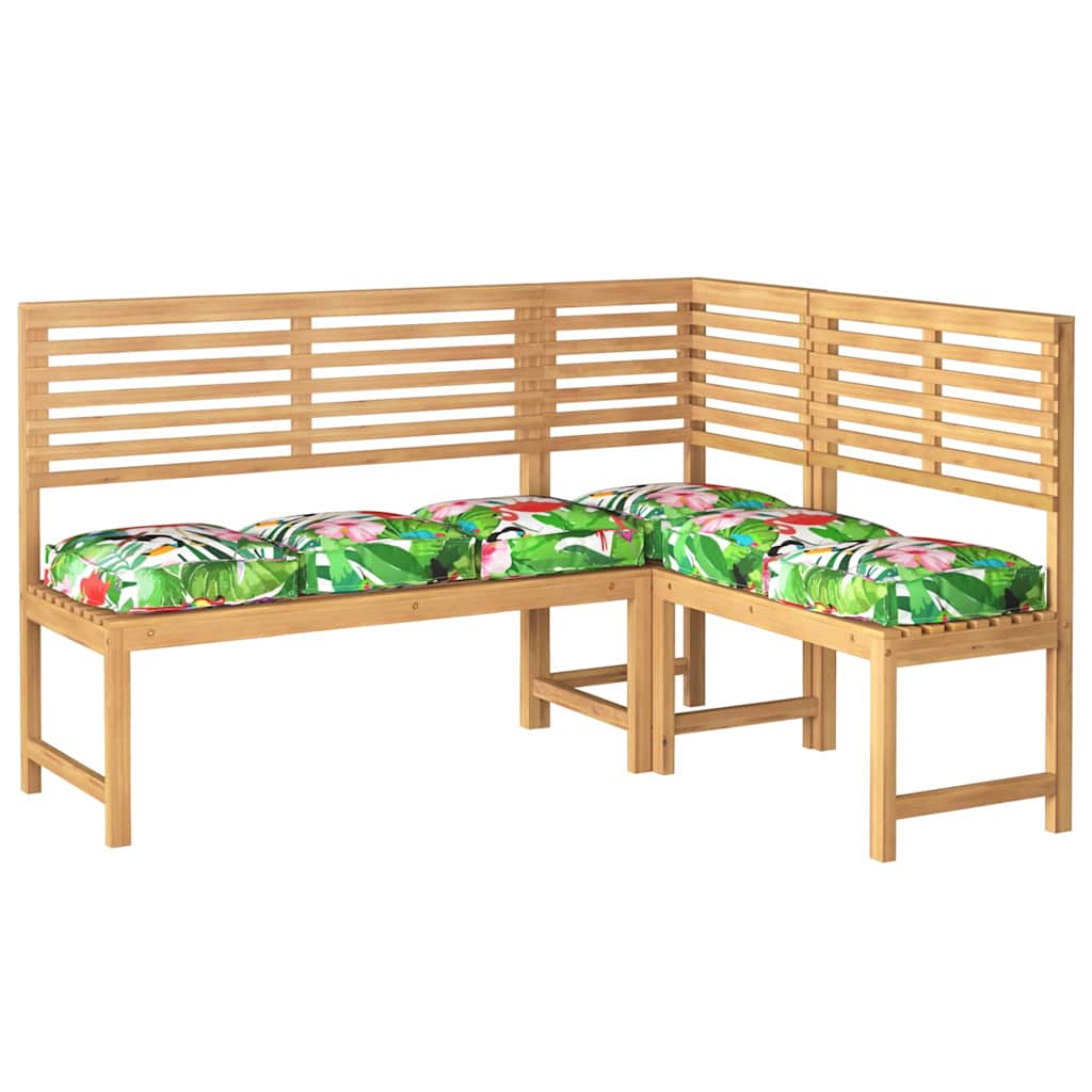 Vidaxx Kissen Blumen 6 Stück mehrfarbig 40 x 40 x 8 cm Oxford-Stoff